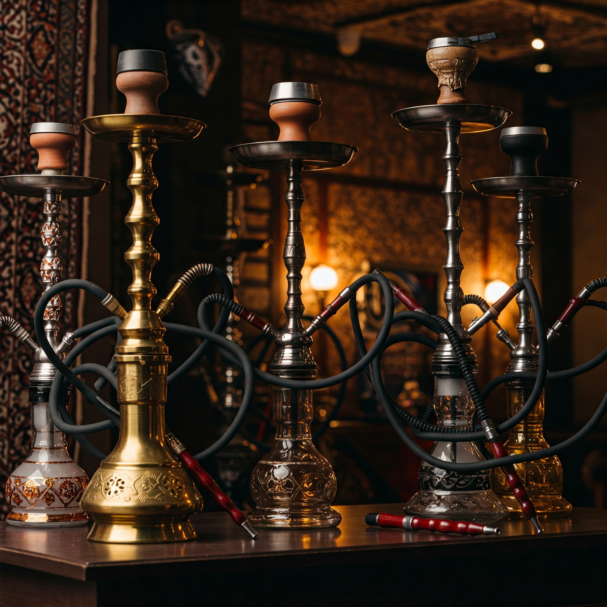 Luxury Hookahs & Shisha Sets